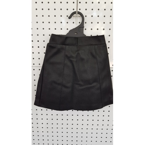 Faux Leather Skirt