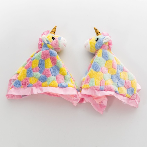 2 Pack Magical Unicorn Toy Blanket